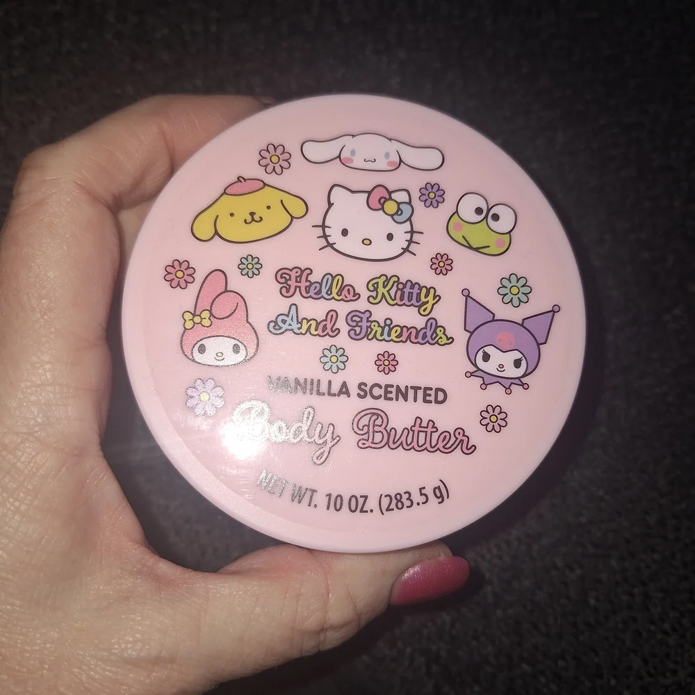 Hello Kitty And Friends Pink Vanilla Body Butter Jar